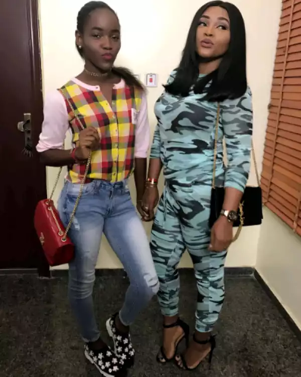 Mercy Aigbe-Gentry And Daughter Step Out In Style For Olamide Concert Yesternight